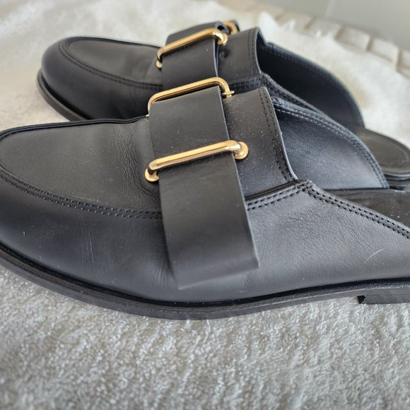 Tibi Black Morris slides 36.5 - Picture 7 of 7